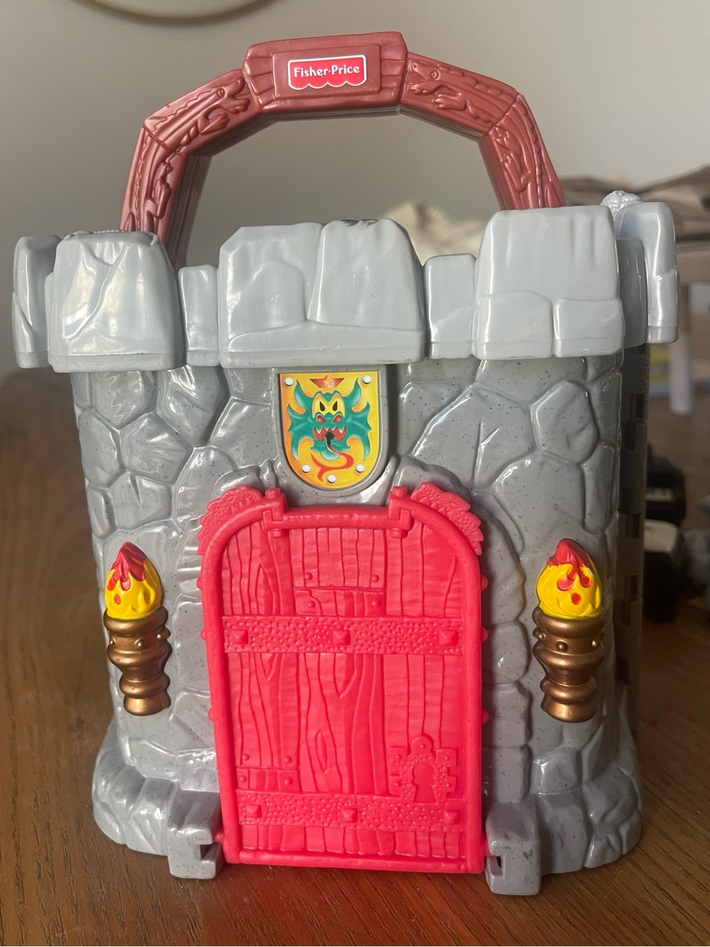 Vintage Fisher-Price Great Adventures All-in-One Castle 1998 take and play - Picture 3 of 6